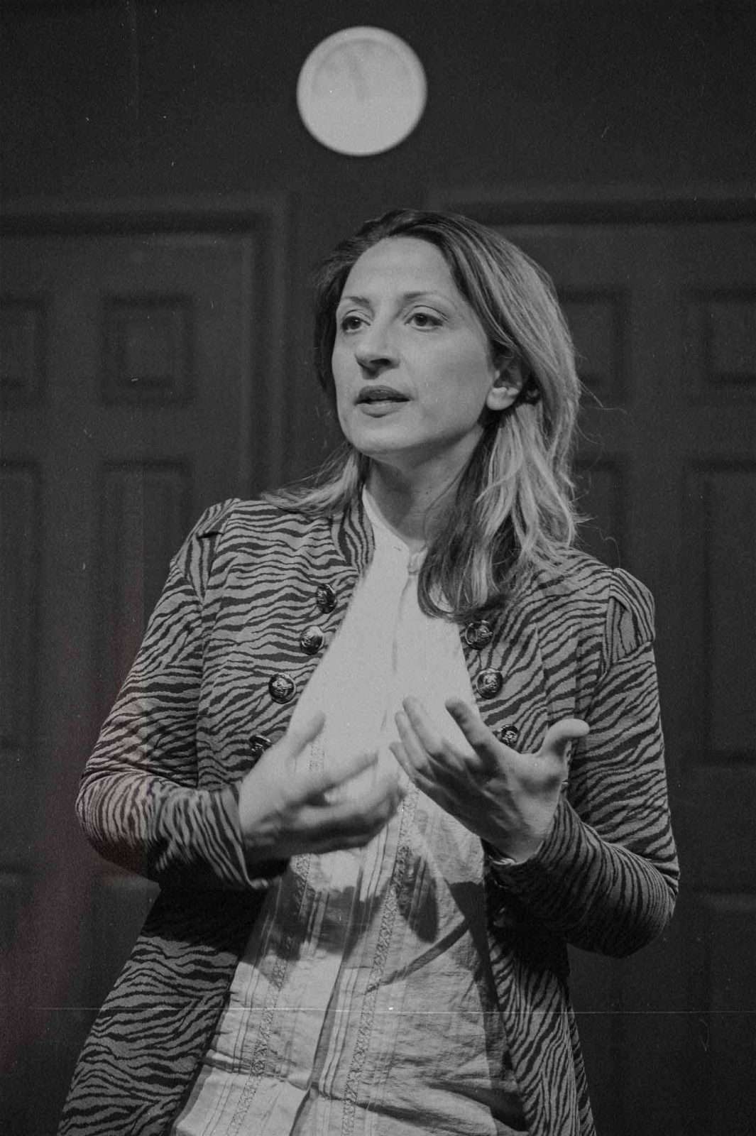 Academy director Fay Beck teaching a class - Beck Academy of Dramatic Art