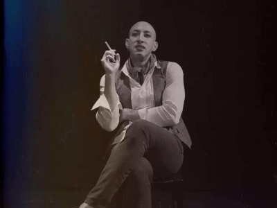 Actor during a stage performance - Beck Academy of Dramatic Art
